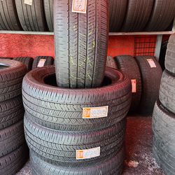 4 take off tires 275/55/20 Firestone $320
