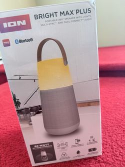 ION Audio Bright Max Plus Portable Bluetooth Speaker