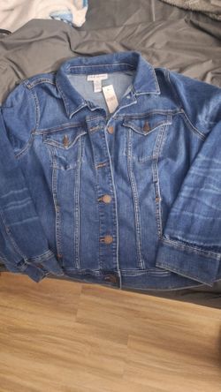 Lame Bryant Jean Jacket  Size 20