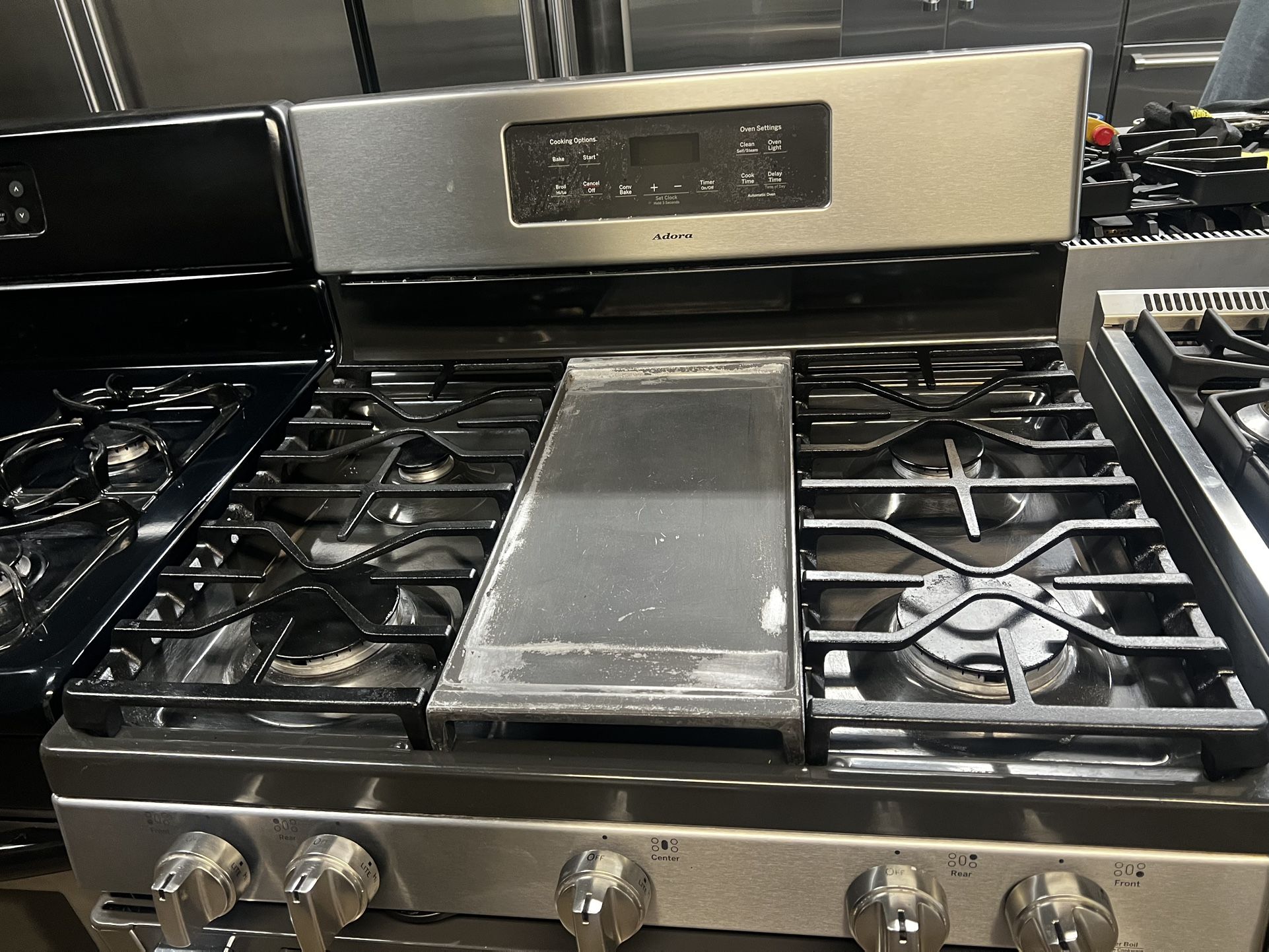 Ge 30”Wide Gas Range Stove Stainless Steel With Griddle