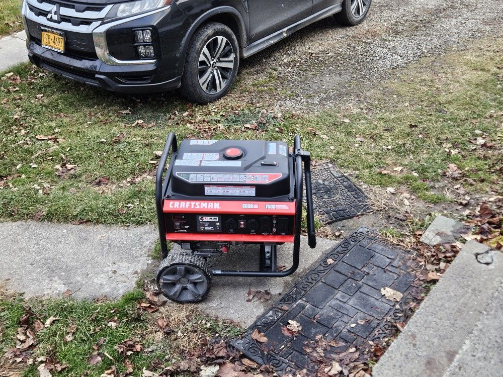 Craftsman 6000 watt Portable Gas Generator for Sale in South Corning