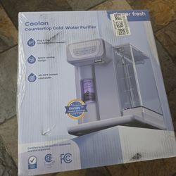 GLACIER FRESH C03 Coolon Countertop Cold Water Purifier with Upgraded Elarisey™ Filtration