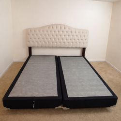 Bed With Frame And Mattress 
