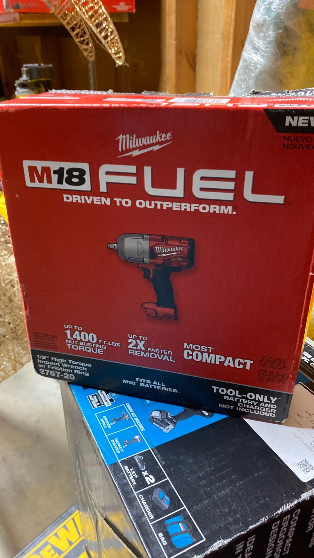Milwaukee 1/2” High Torque Impact Wrench Cat.2767-20