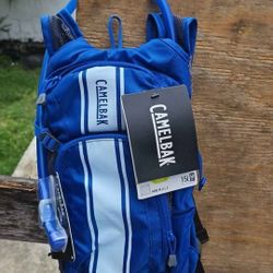 CAMELBAK Mini Mule Hydration Backpack White Blue