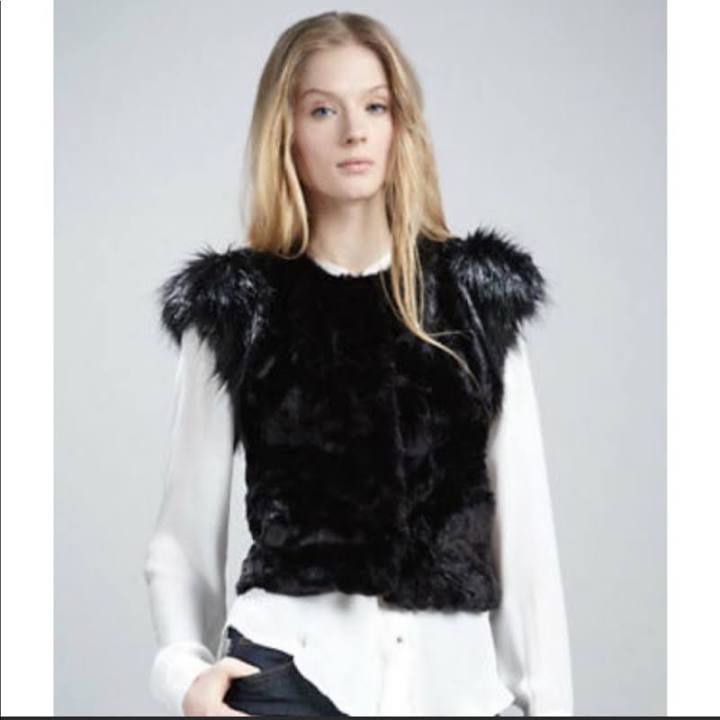 Skaist Taylor Neiman Marcus Fur Vest XS