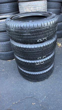4 tires 275-55-20 90% tread life $250 all four mounted and balanced
