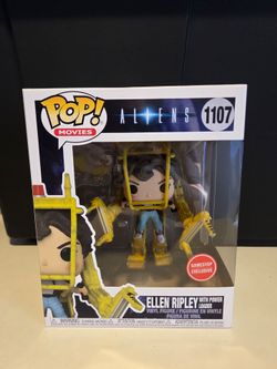 Funko Pop! Aliens #1107 Ellen Ridley With Power Loader-Game Stop Exclusive