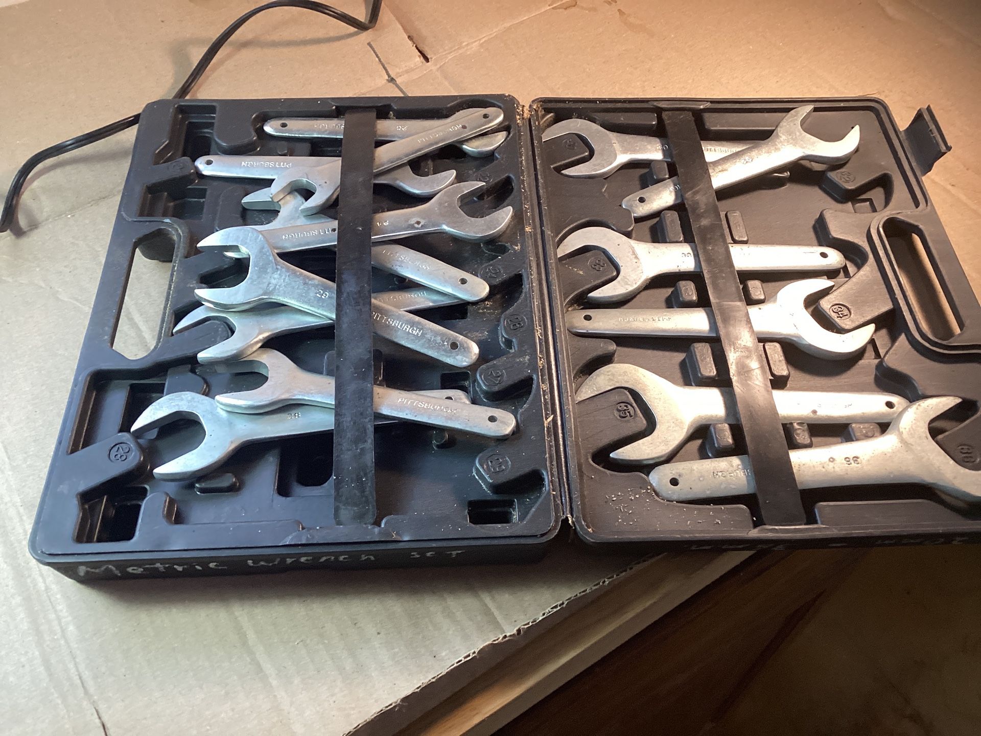Pittsburgh 15-Piece Metric Jumbo Wrench Set – $55 (Whitmore Lake