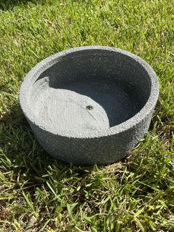Table top fire pit, starter kit, glass, and bowl