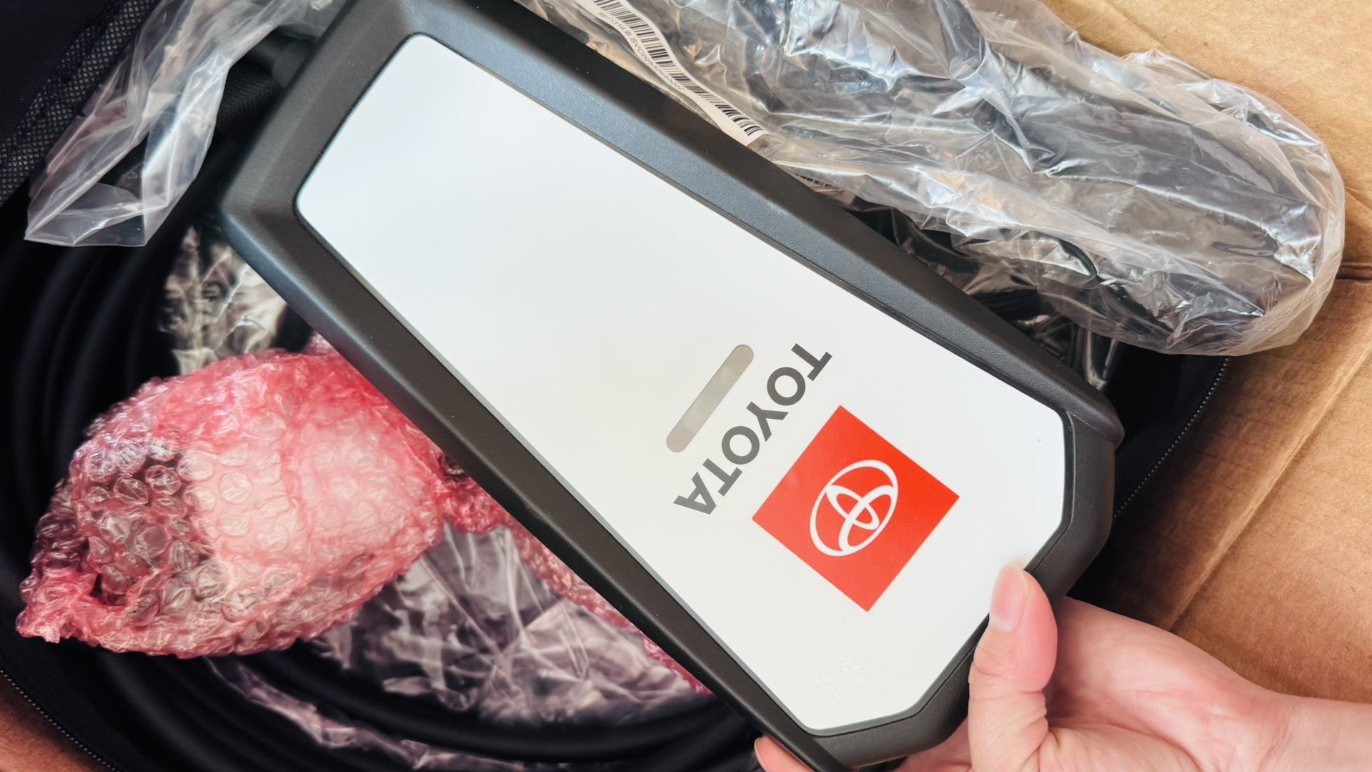 Toyota Bz4x EV at Home Charging Cables