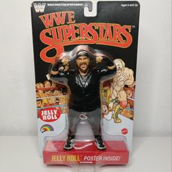 WWE JELLY ROLL SUPERSTARS ACTION FIGURE 