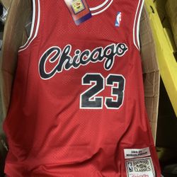 Jordan Nostalgia Large Chicago Home Jersey