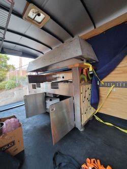 Stainless Steel Commercial Kitchen Hood Unit