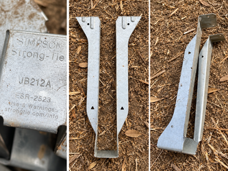 Simpson Strong-Tie JB212A 2x12 Joist Hangers – $4 Each
