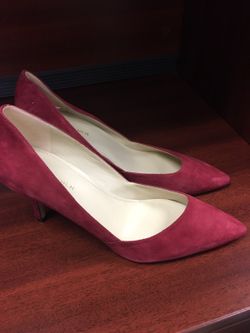 Marc Fisher Burgundy Heels