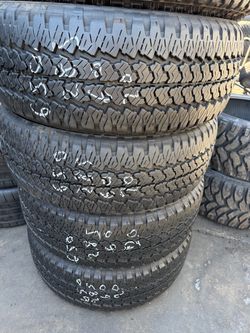 SET OF FOUR LT28560r20 FIRESTONE AT TIRES