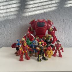 BIG Bundle Of Imaginex Toys TMNT/DC/Marvel/Imaginex/CARS