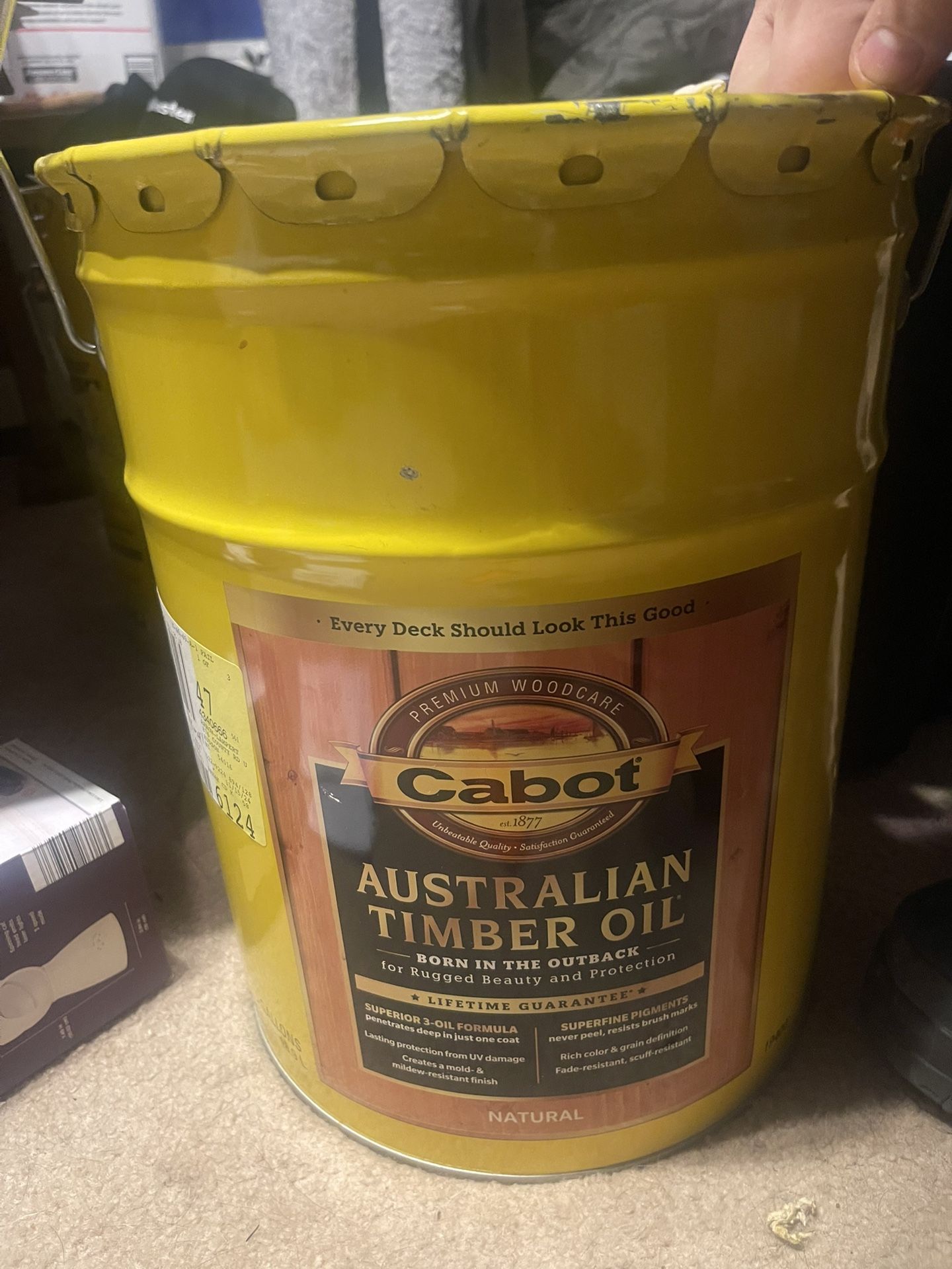 5 Gallon Cabot Australian Timber Oil
