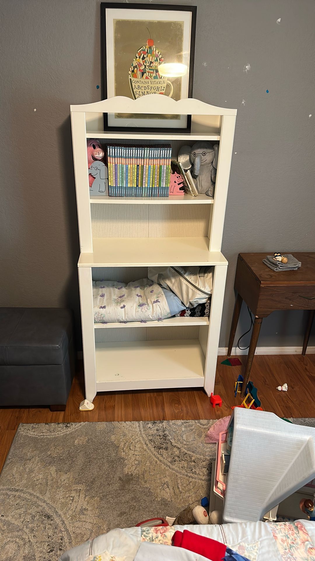 White Bookshelf