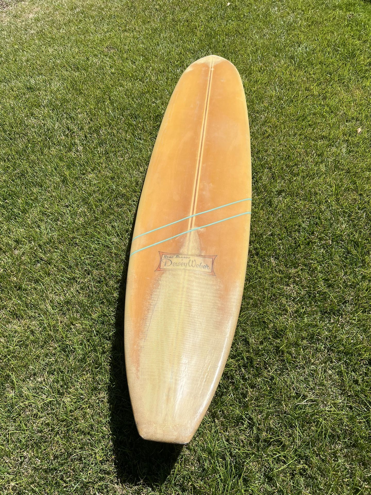 Vintage 9’1” Dewey Weber Longboard Surfboard