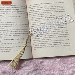 Personalized Bookmark With Name And Birth Flower