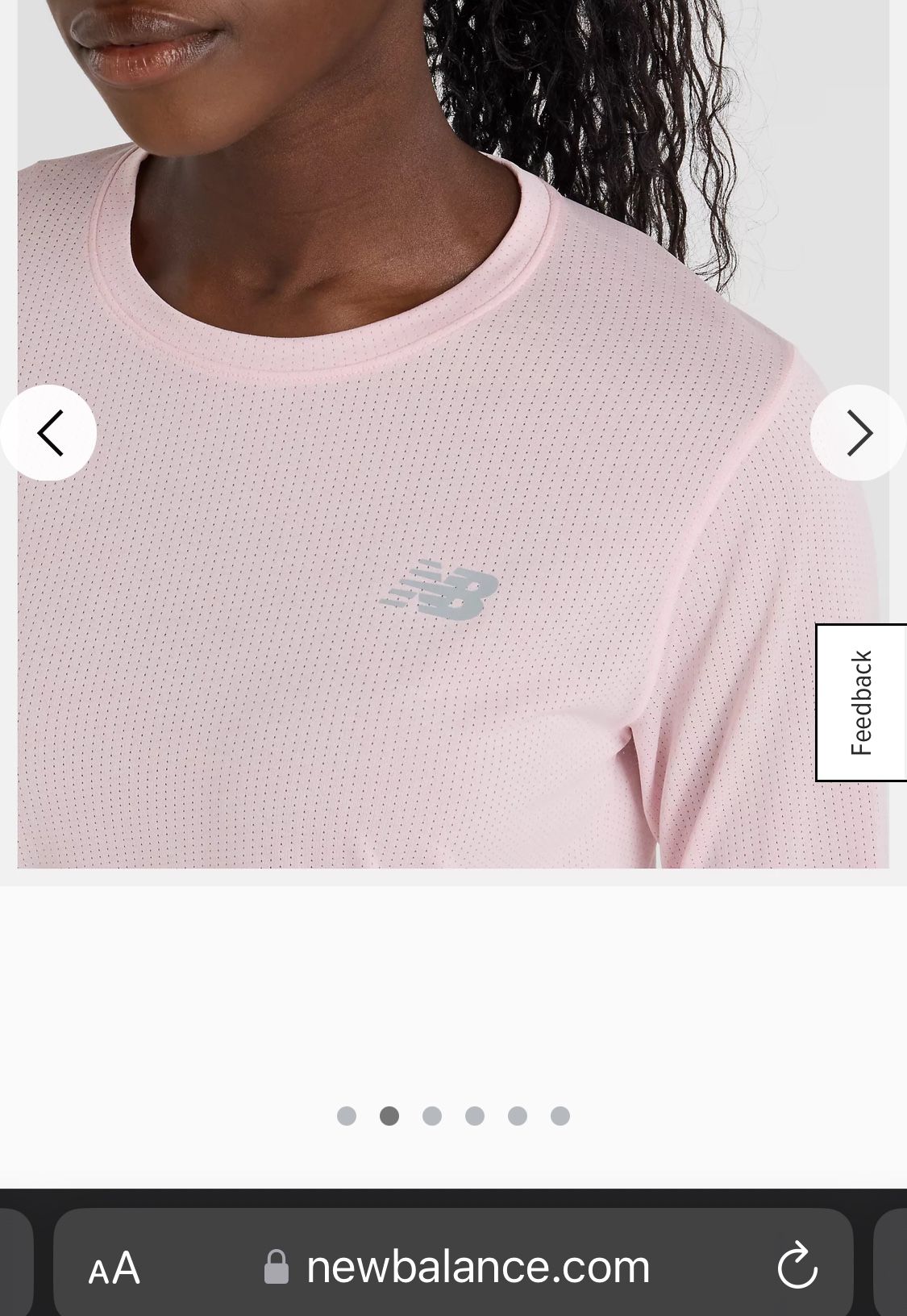New Balance, XL Long Sleeve Athletic Shirt