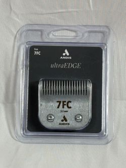 Andis Pet Clipper Blade UltraEDGE Silver 7FC NWT
