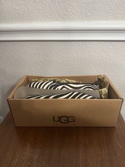 UGG Australia Zebra Print Flats