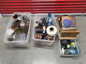 Huge Lot of Kitchen and Decorative items, All For $75