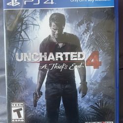Uncharted 4 Ps4