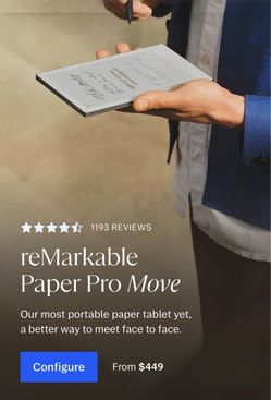 Remarkable Move pro