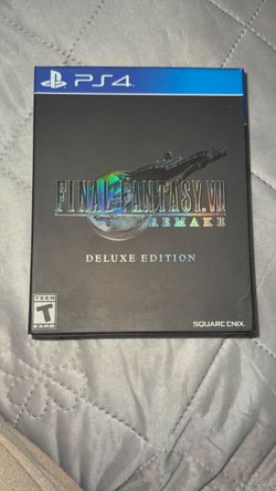 Final Fantasy VII Remake Deluxe Edition (Sony PlayStation 4) - Complete CIB
