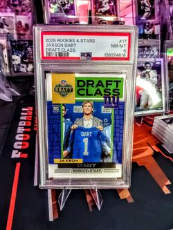 Panini 2025 Rookies & Stars Draft Class Jaxson Dart