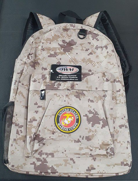 NEW! United States Marine Corps Backpack