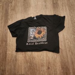 Medium Unisex Local Deadbeat Crop Shirt