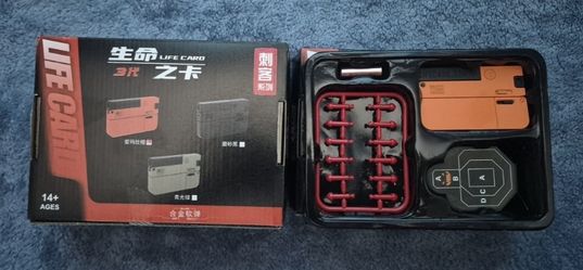 Life Card Toy Pistol Foldable Blaster Transforming Toy Shooting Gun Darts Set US