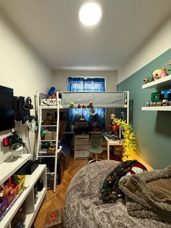 Twin size loft bed