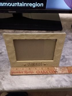 Grandkids Stone-Texture Picture Frame