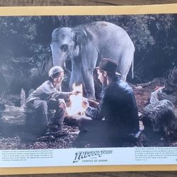 Indiana Jones And The Temple Of Doom Promo Photo