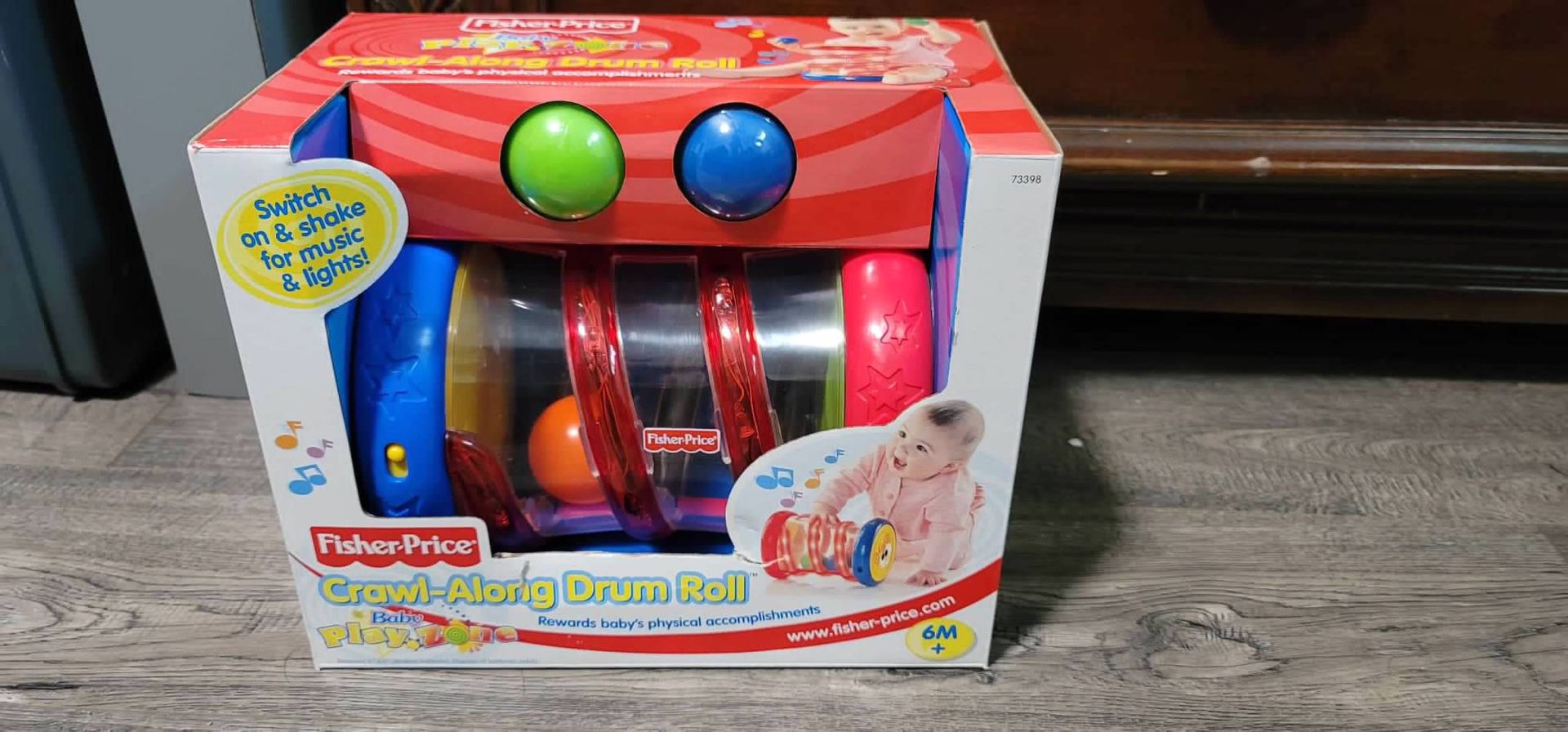 Fisher Price Crawl Roll Toy