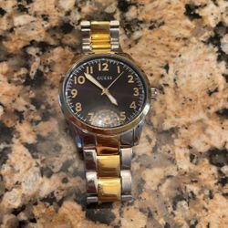 Guess Watch Gold And Silver