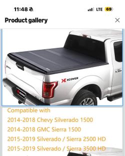 Silverado bed cover 5.8