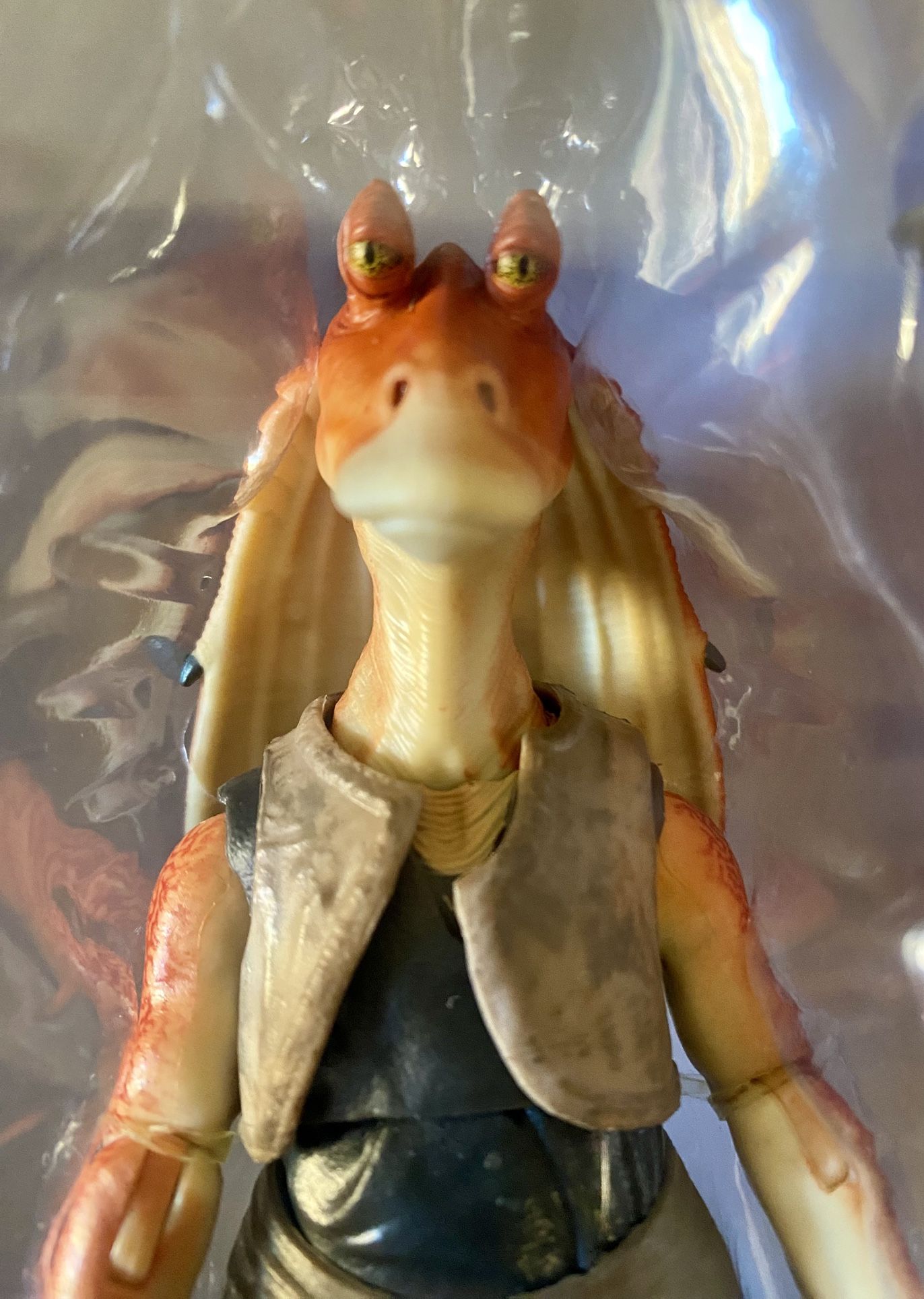 New Sealed Box Star Wars Jar Jar Jinks Action Figure Star Wars: The Phantom Menace