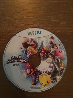 Nintendo Wii U super smash bro’s