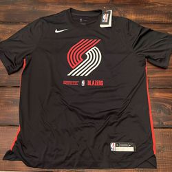 Nike Portland Trail Blazers NBA Authentics Player Issue Shirt