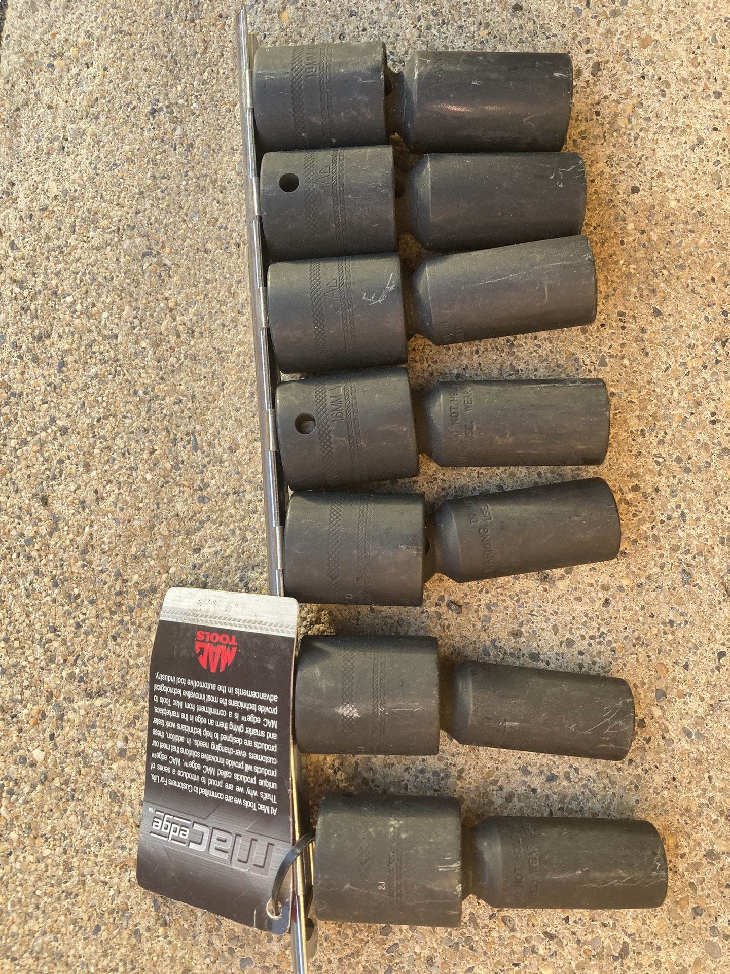 MAC Tools Non-Slip Socket Set – $379 Truck Price – Heavy Duty