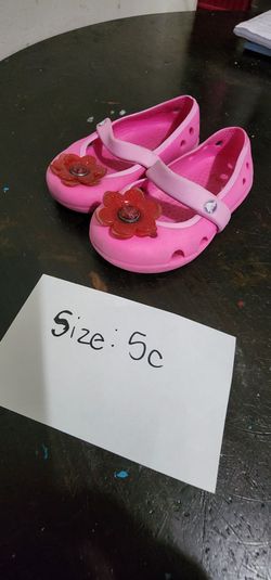 Crocs Toddler Mary Jane Shoes Size 5C