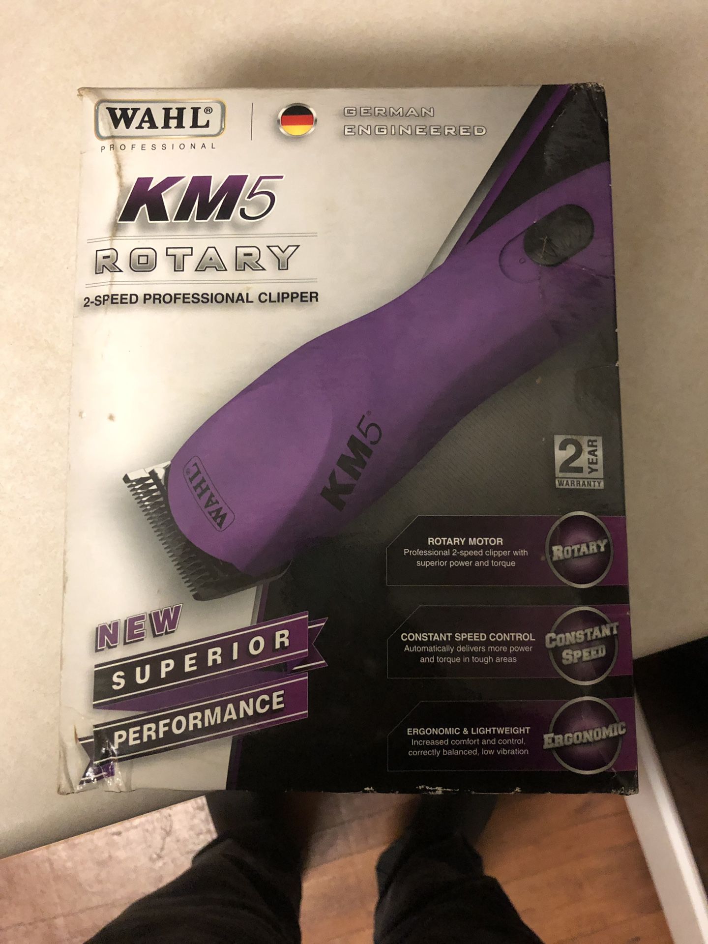 New pet hair clippers wahl