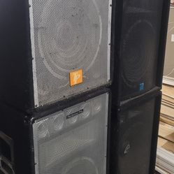 Speakers Non Powered. 